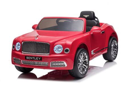  Czerwony Lakierowany Bentley Mulsanne Auto na Akumulator