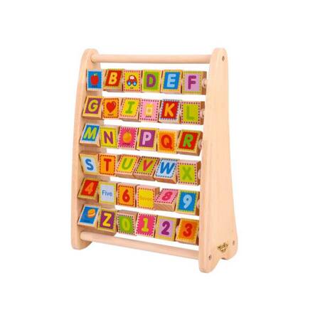 Abacus Litery i Cyfry TOOKY TOY 
