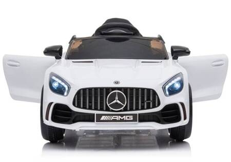 Biały Mercedes AMG GT R Auto na akumulator 