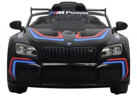 Czarne BMW M6 GT3 Auto na Akumulator