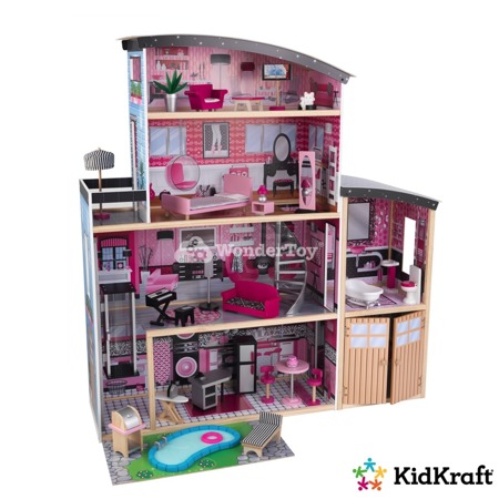 Domek dla lalek KidKraft Iskierka Sparkle Mansion 65826