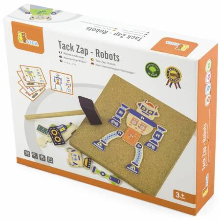 Drewniana Przybijanka Roboty Viga Toys