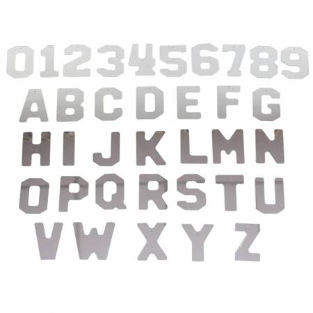 Dwustronne Akrylowe Lustra Litery Liczby Alfabet MASTERKIDZ 