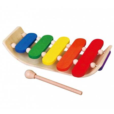 Dzwonki Chromatyczne Kolorowe Drewniane Cymbałki Ksylofon Viga Toys
