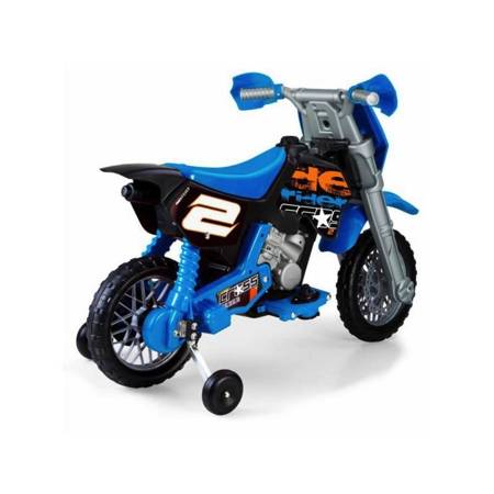 Motocykl Cross Pojazd na Akumulator RIDER 6V  + Kask FEBER 