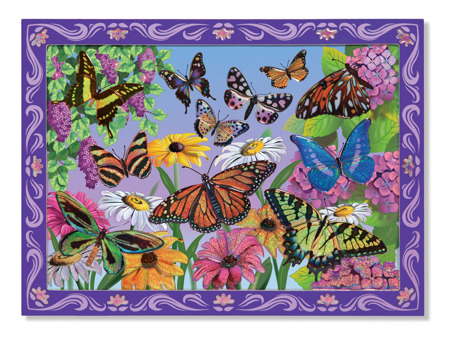 Mozaika Układanka  Kolorowe Motyle Melissa and Doug 14302 DSC
