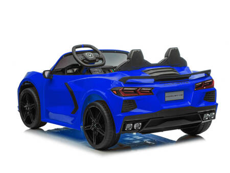 Niebieska Corvette Stingray Auto na Akumulator TR2203 
