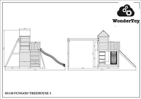 Plac zabaw Trendy Treehouse FunGoo ®