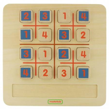 Tablica Edukacyjna Gra Mini Sudoku MASTERKIDZ 