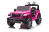 Różowy Jeep Wrangler Rubicon DK-JWR555 Auto na Akumulator 